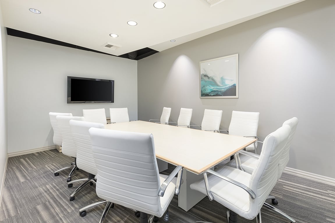 An interior shot of 10 Person Meeting Room - Large