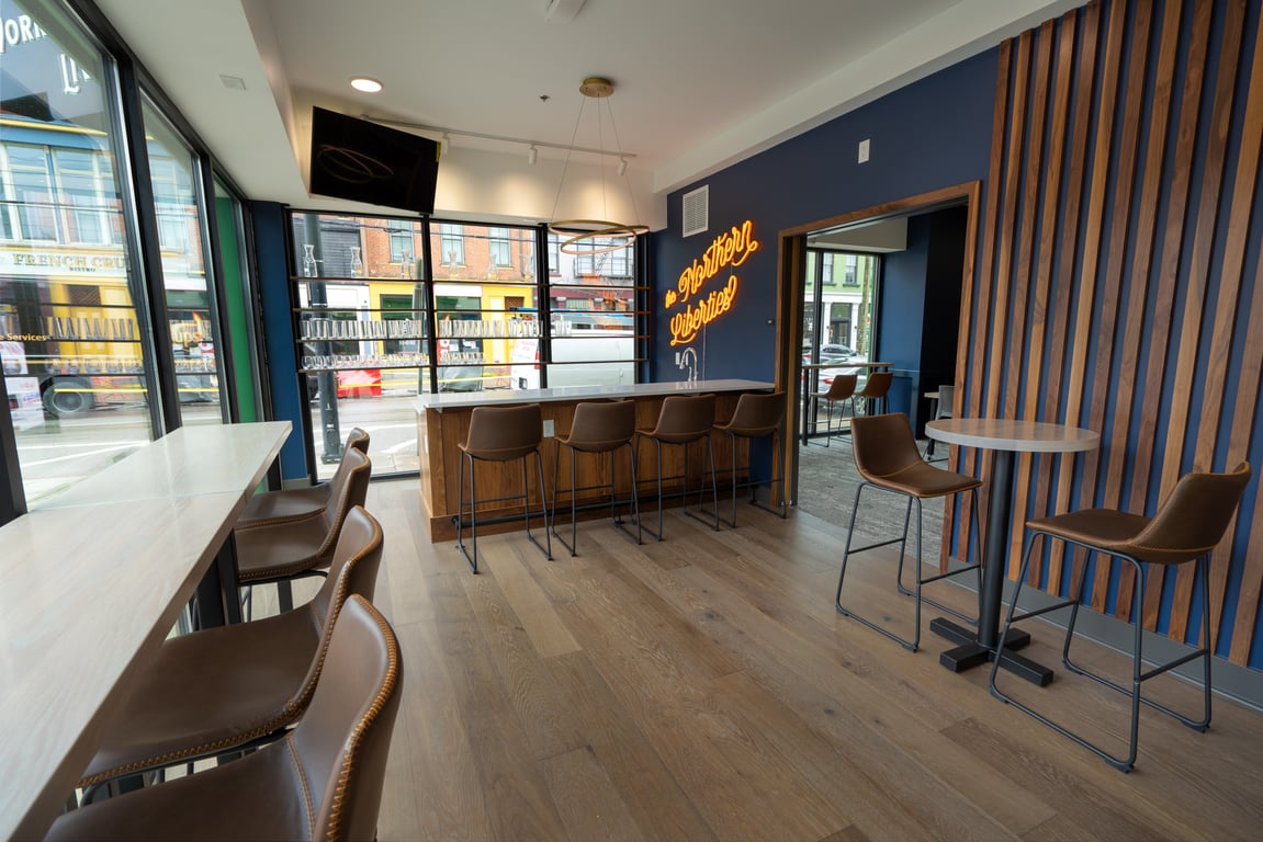 An interior shot of Northern Liberties