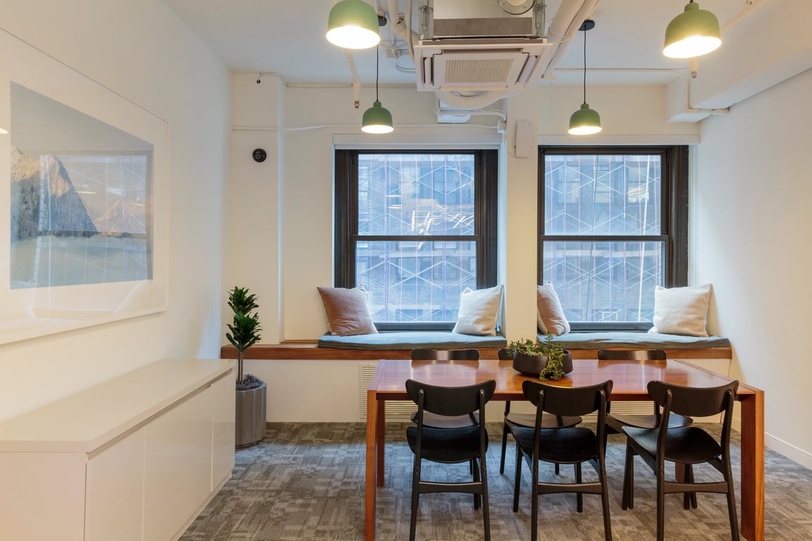 An interior shot of Industrious - West 30th