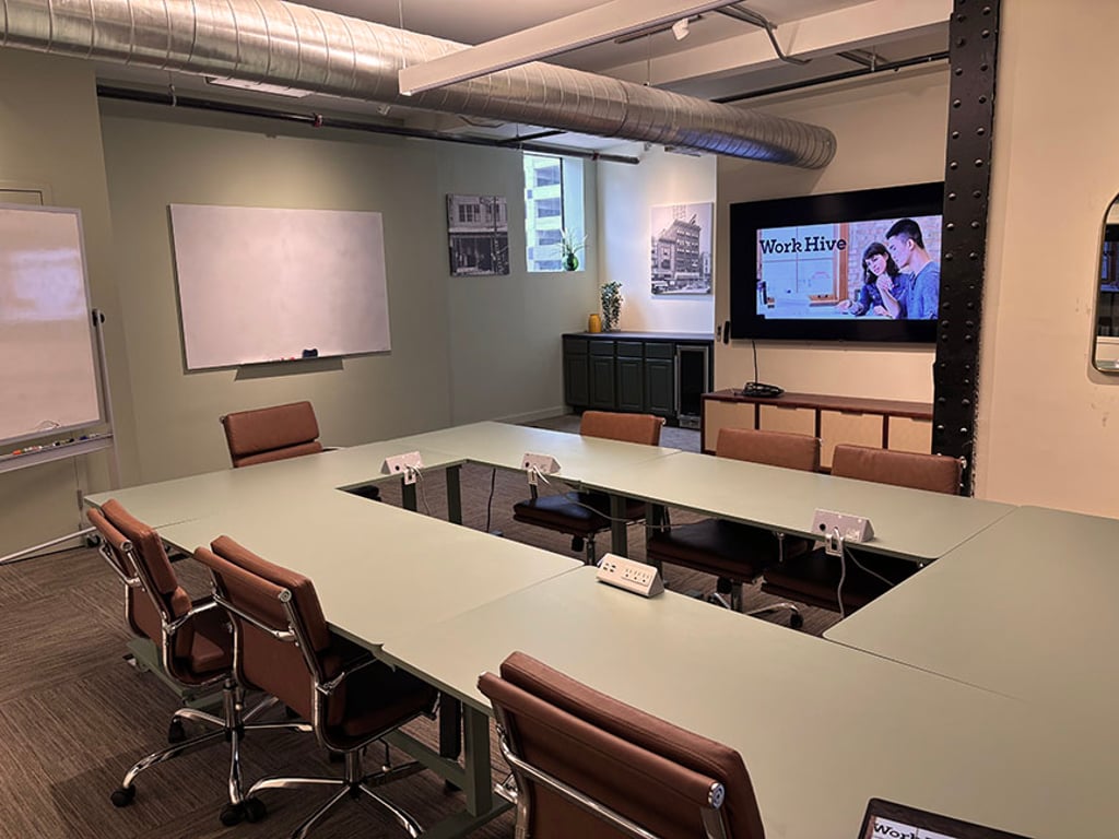 An interior shot of HQ Conference Room 206