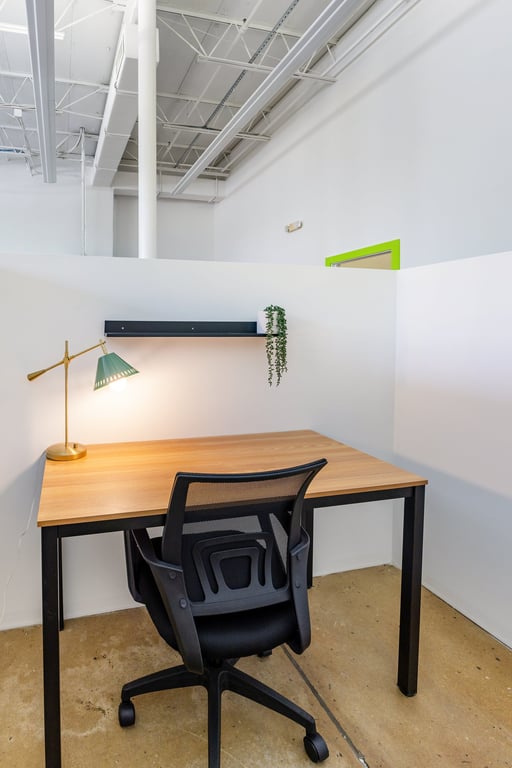 An interior shot of Dedicated Cubicle Desk