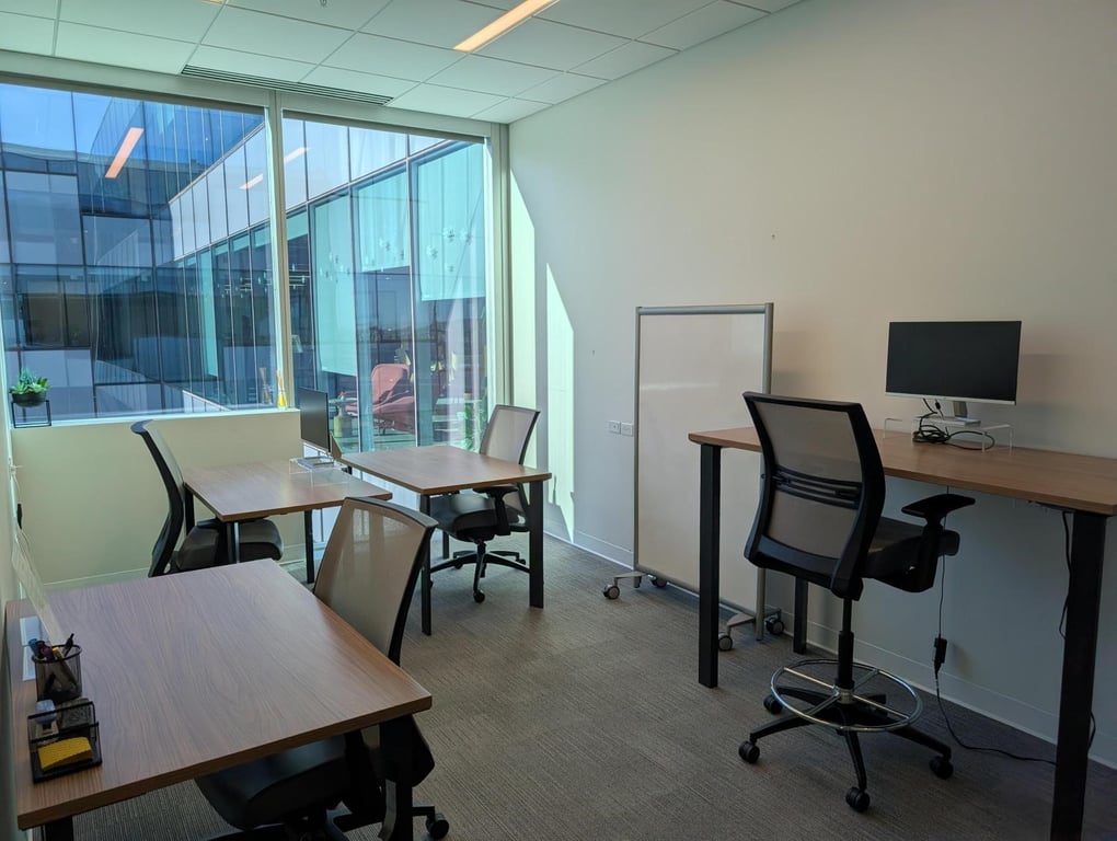 An interior shot of Private Day Office #1