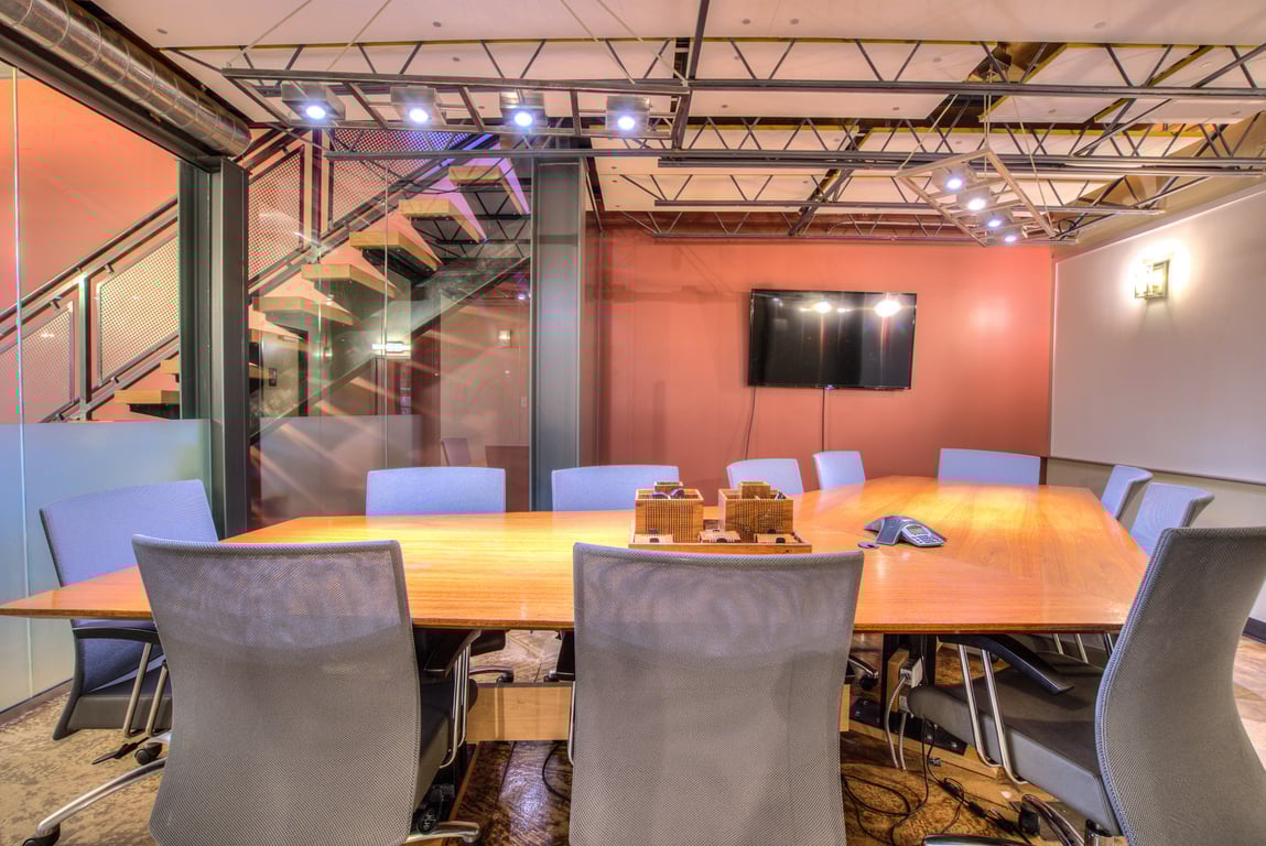 An interior shot of Meeting Room 1 (10 person)