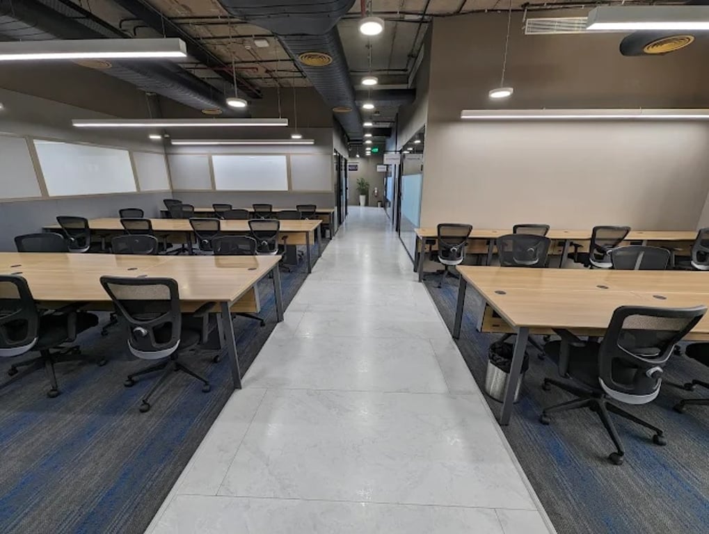 An interior shot of Dedicated Desk