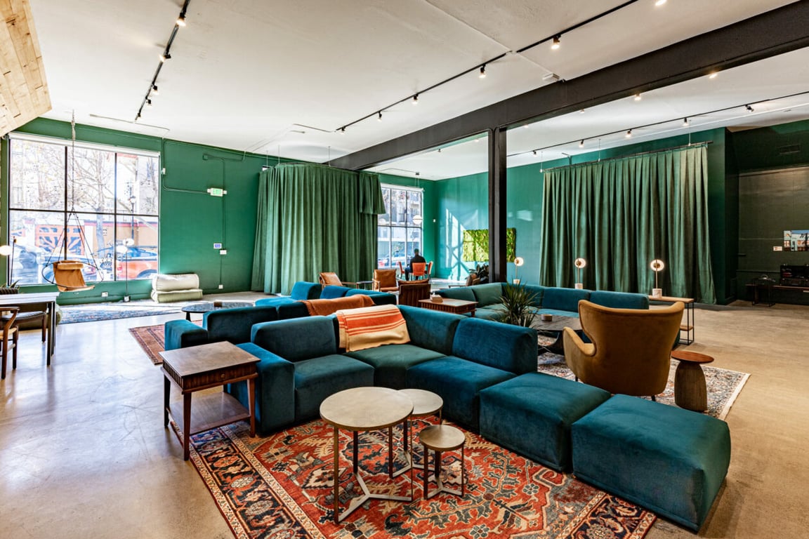 An interior shot of Groundfloor - Mission