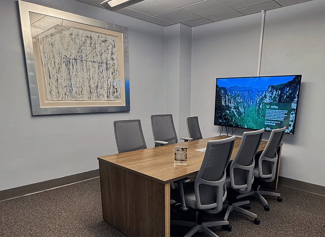 An interior shot of The Vault Meeting Room