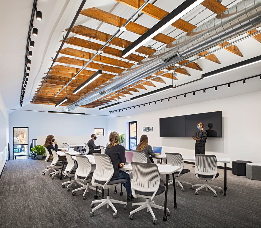 An interior shot of Training Room