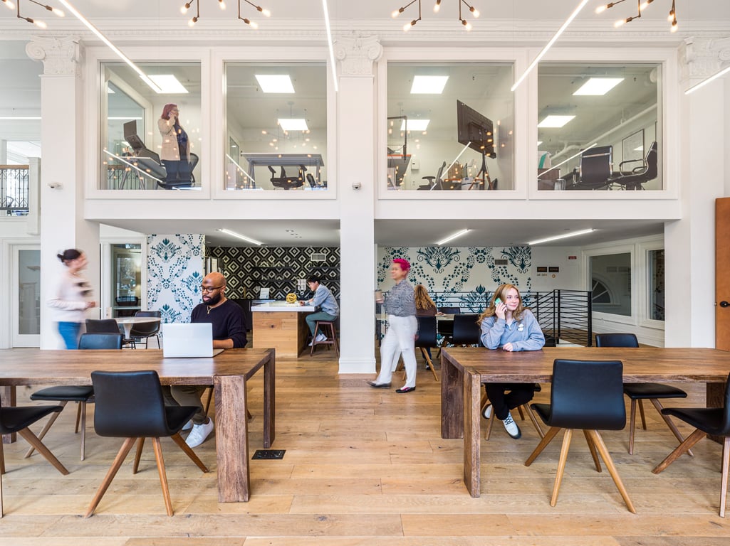 An interior shot of Monthly Coworking Membership