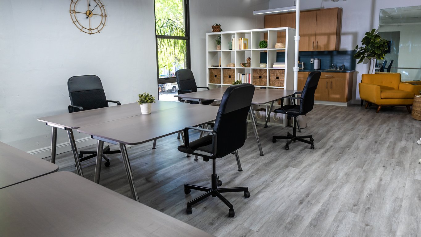 An interior shot of ADAPT Workspace