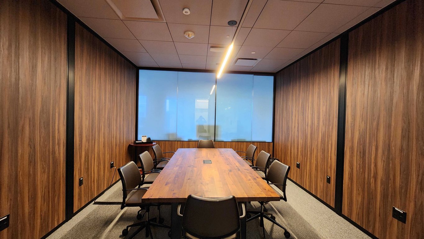An interior shot of Conf 4-A