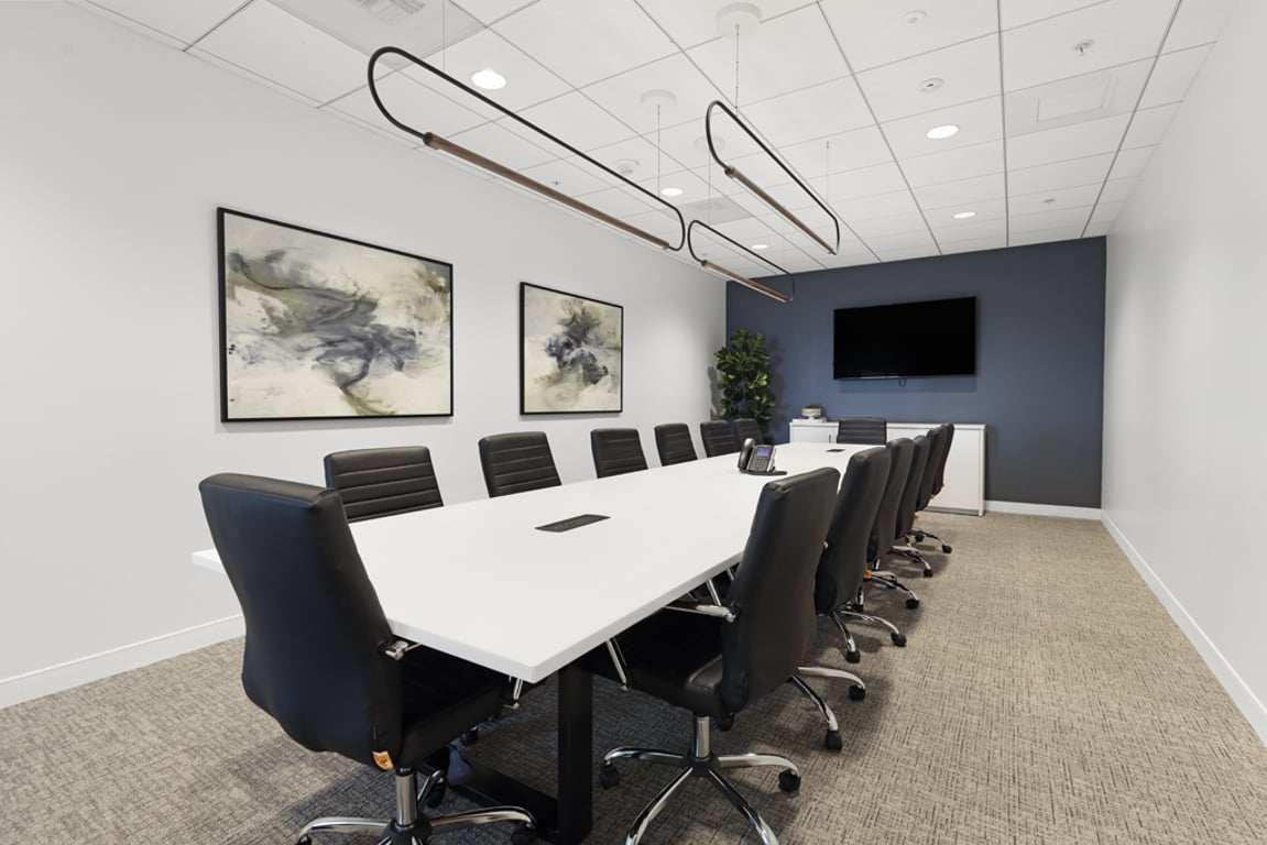 An interior shot of 14 Person Meeting Room