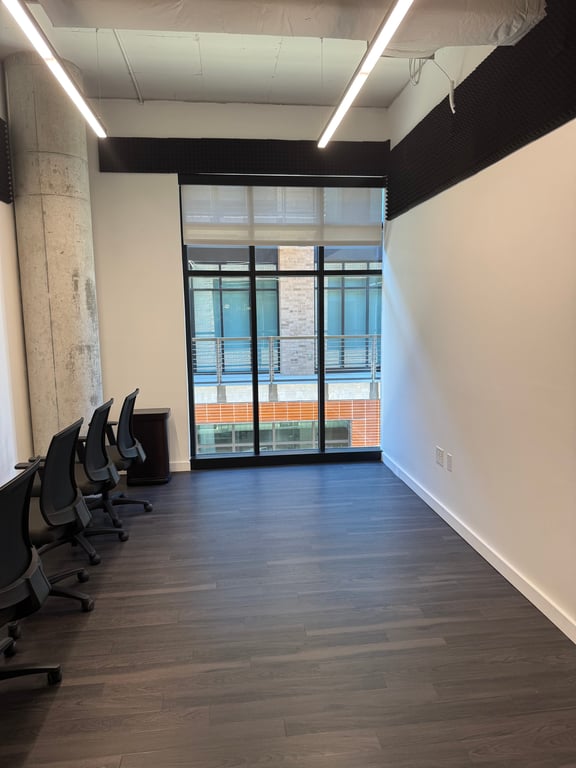 An interior shot of Private Office