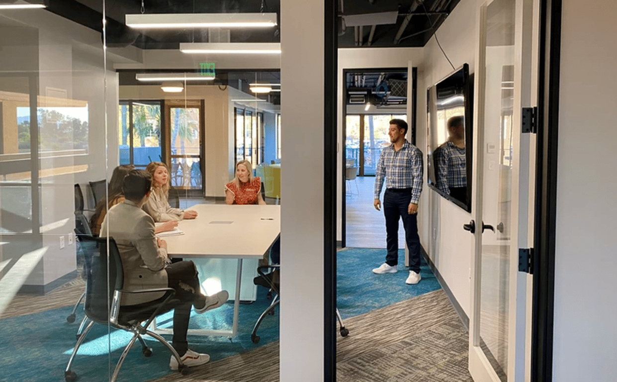 An interior shot of The L Offices - River & Campbell