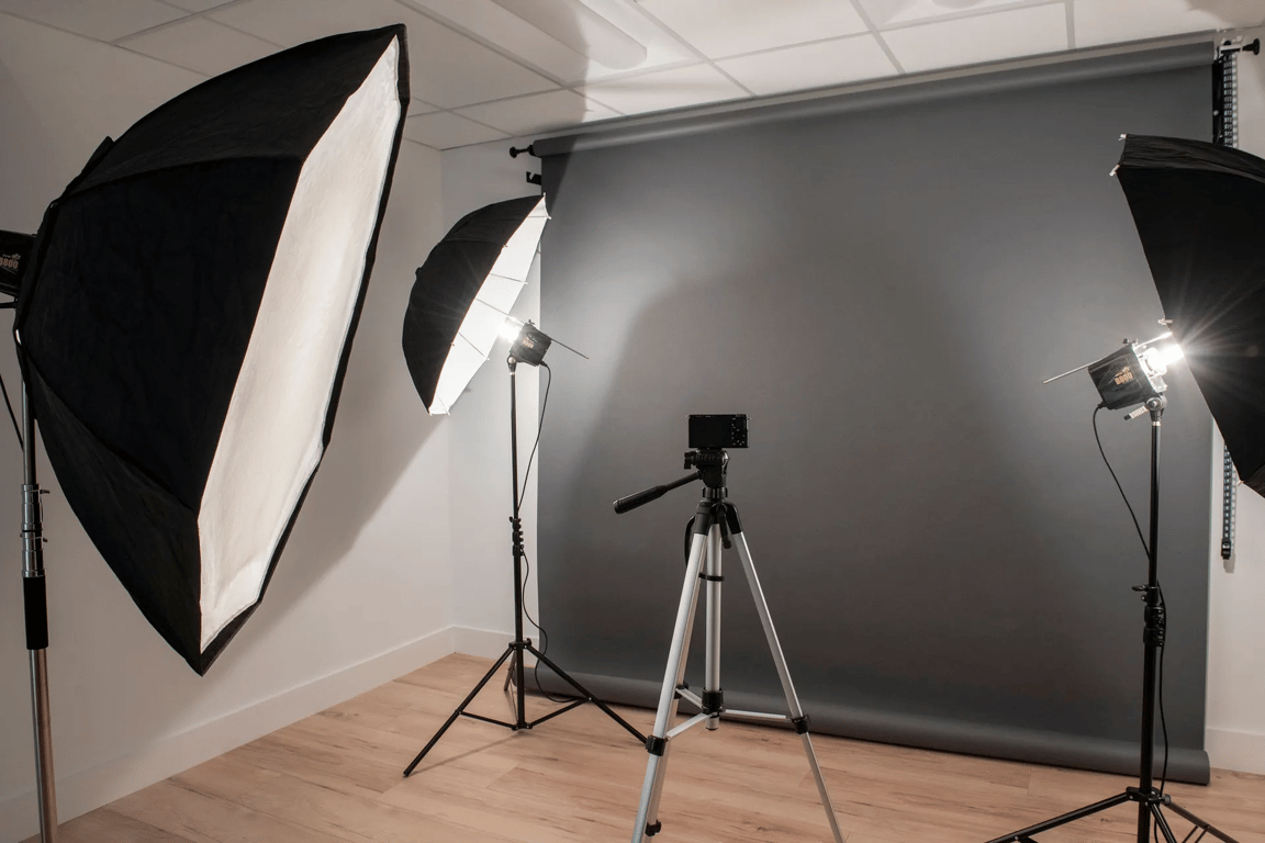 An interior shot of Photo Studio