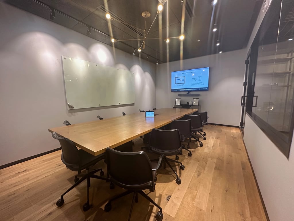 An interior shot of Conference B