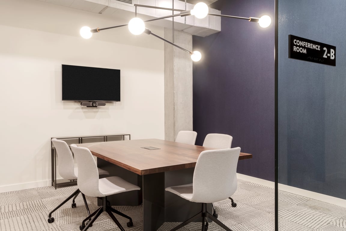 An interior shot of Conference 2-B