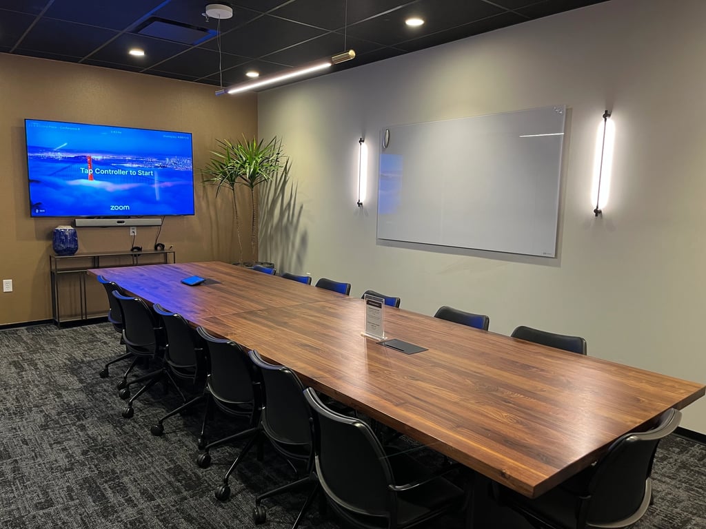 An interior shot of Conference A