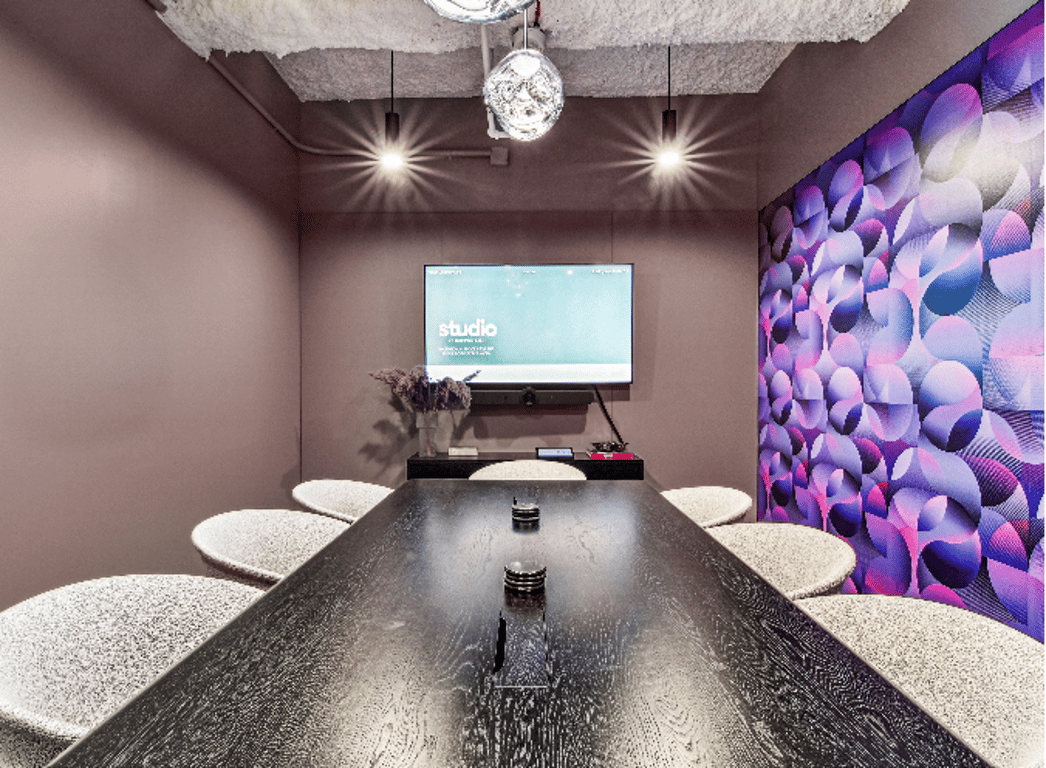 An interior shot of Velvet Underground Meeting Room