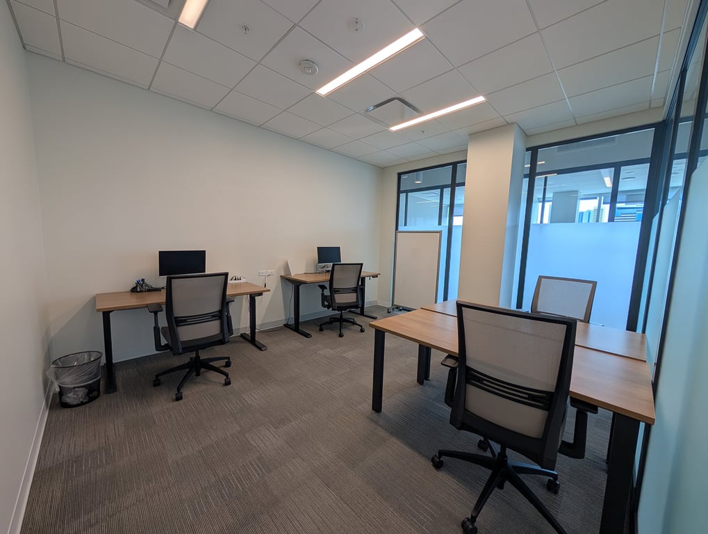 An interior shot of Private Day Office #1