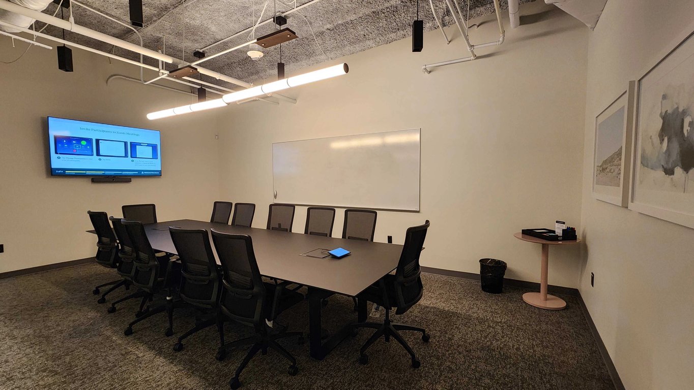 An interior shot of Conf 3-C