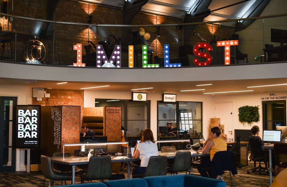 An interior shot of 1 Mill Street