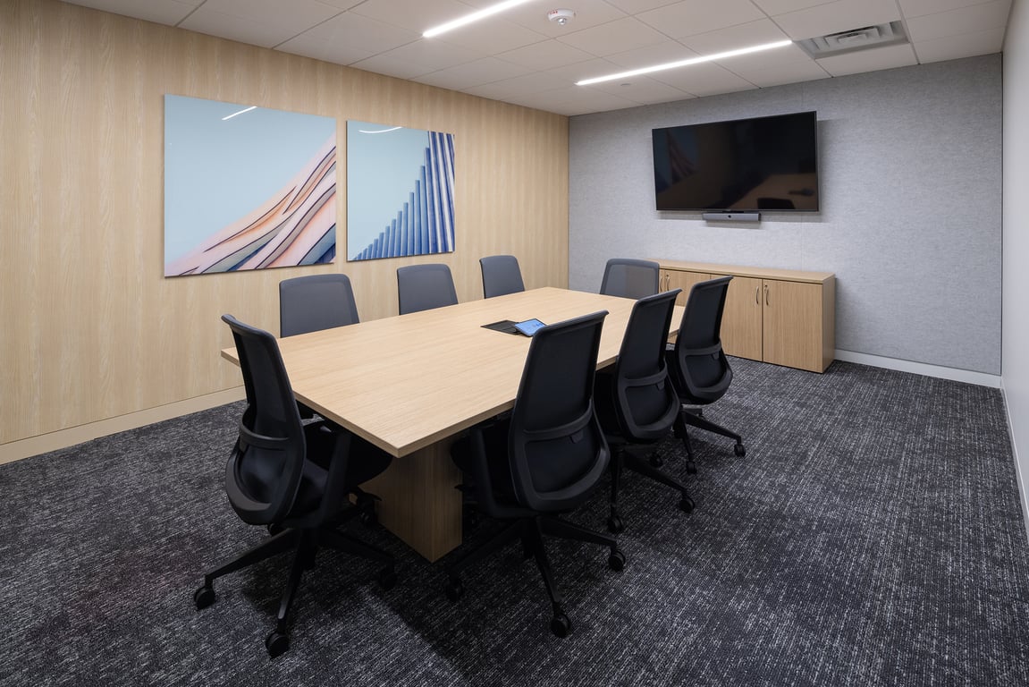 An interior shot of Meeting Room B