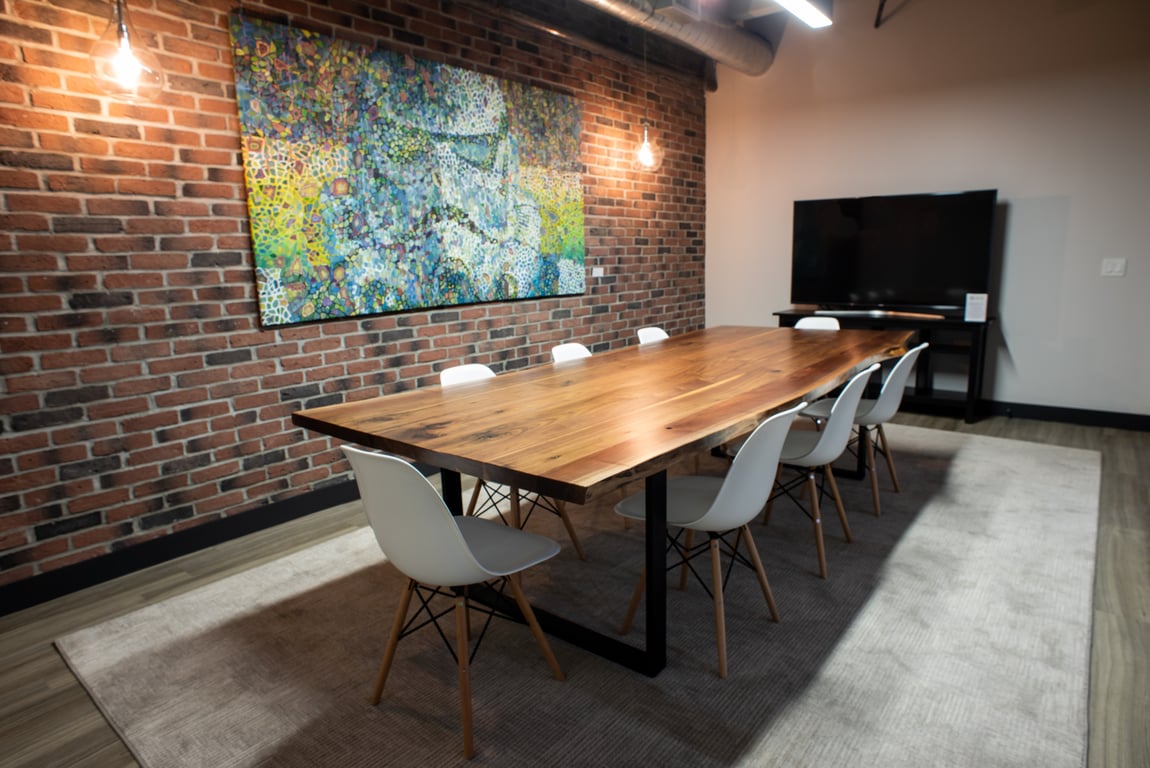 An interior shot of Boardroom