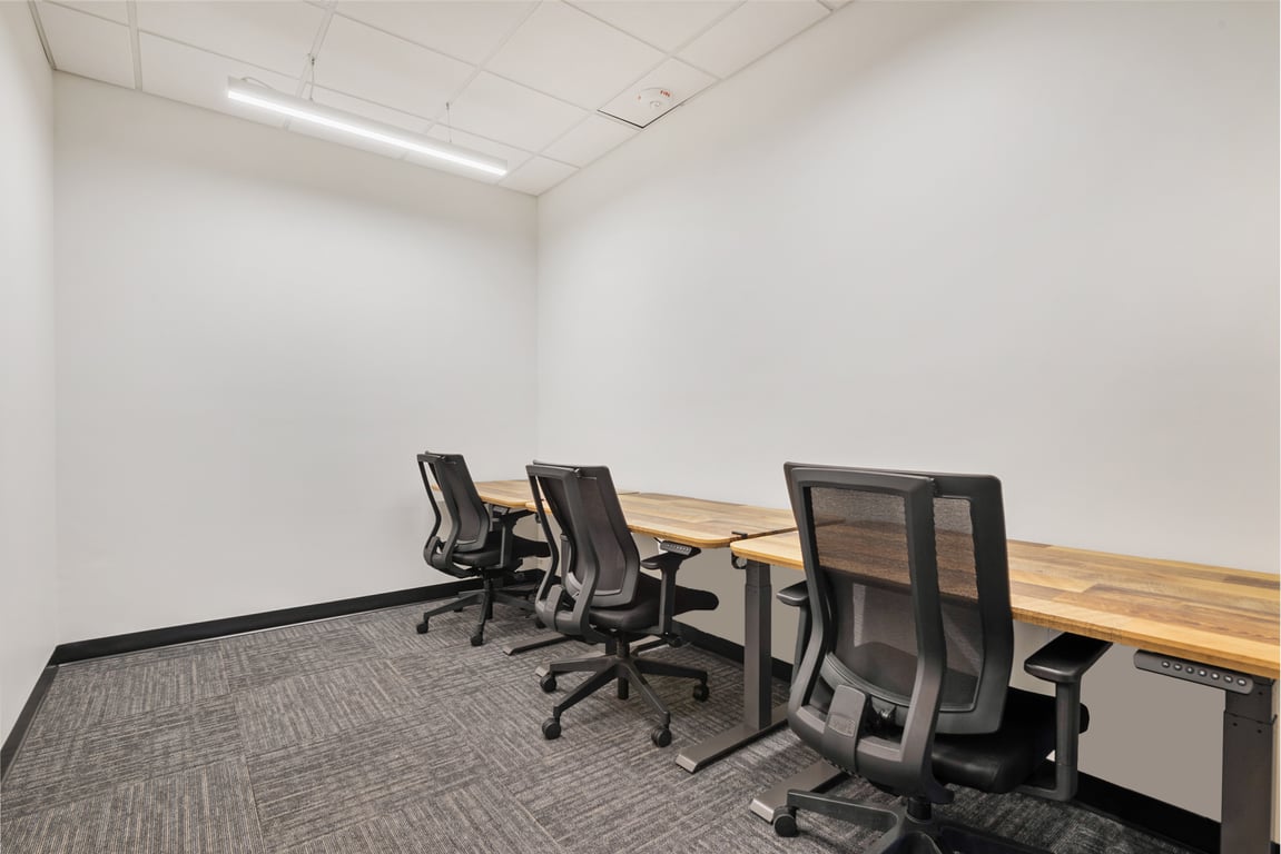 An interior shot of Private Office for 3