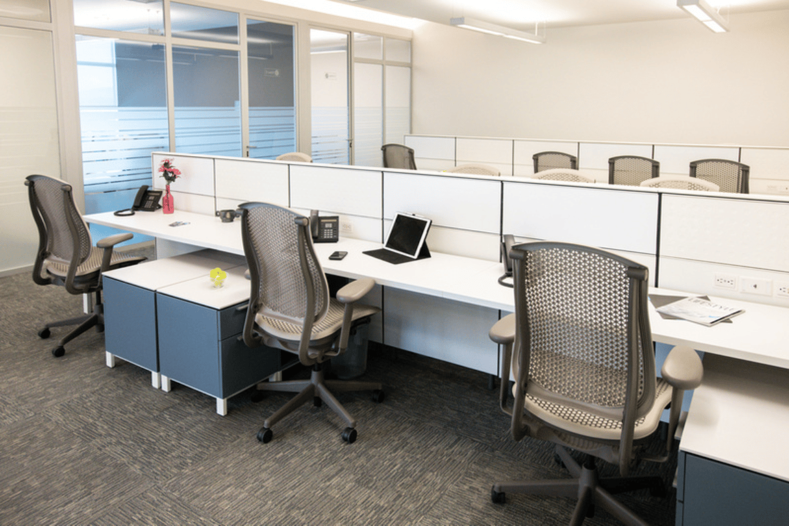 An interior shot of Private Day Office