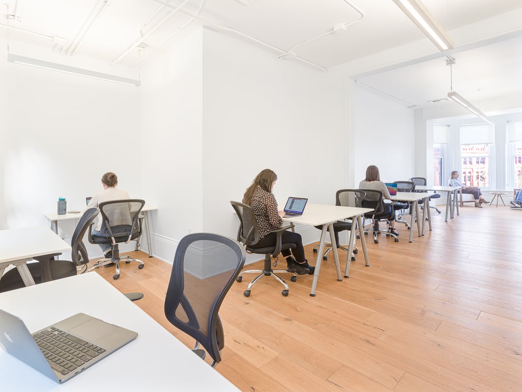 An interior shot of Team Day Office for 8