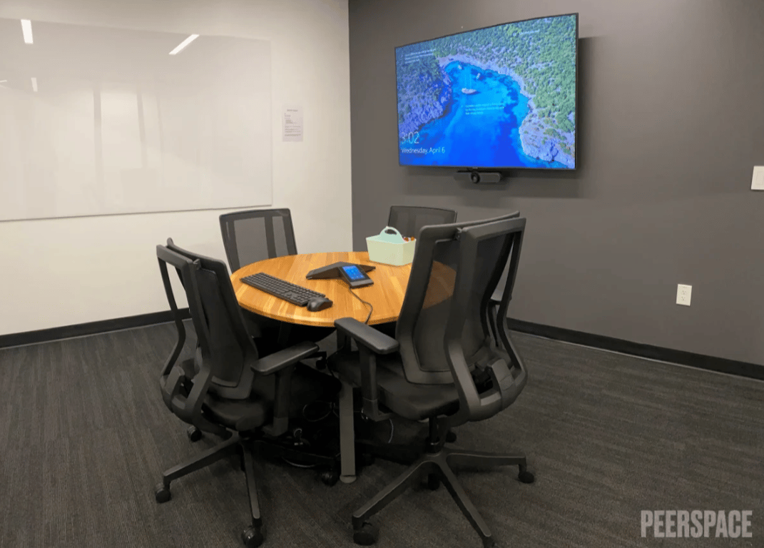 An interior shot of York Road Huddle Room