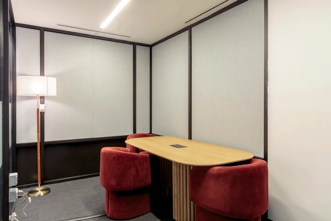 An interior shot of Conf Room G
