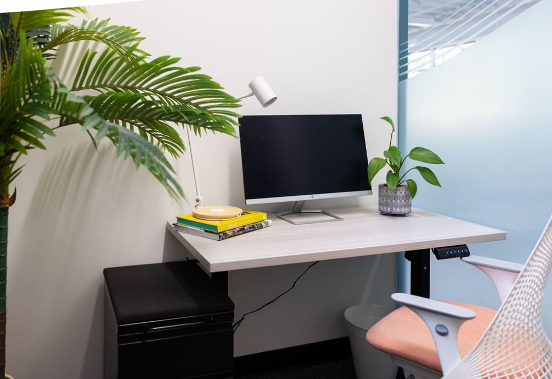 An interior shot of Single Private Office