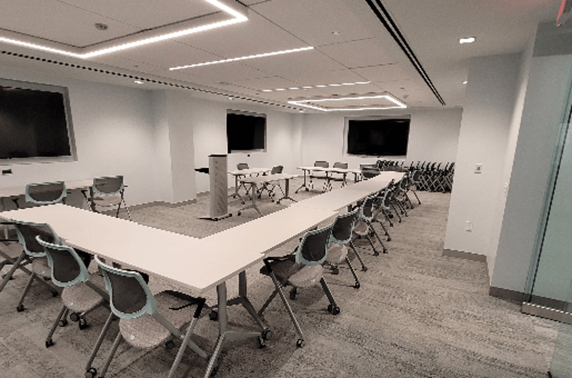 An interior shot of Training Room