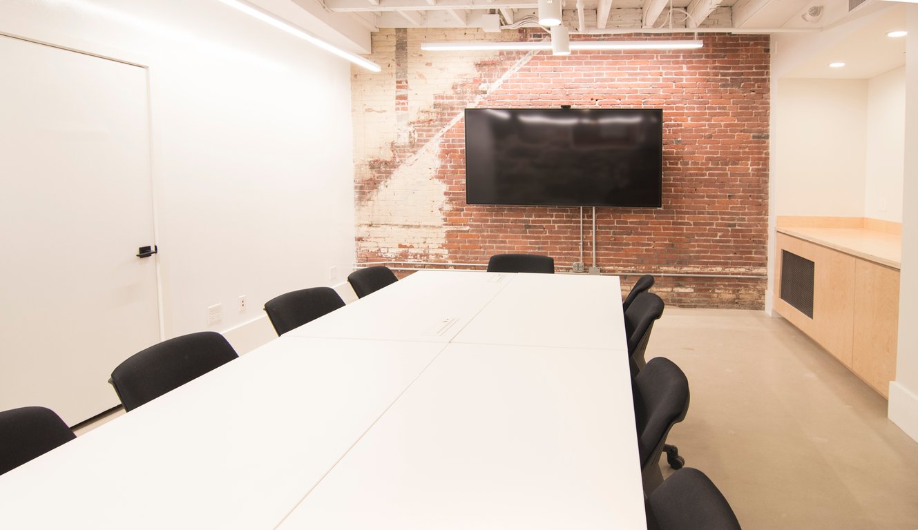 An interior shot of Room 001