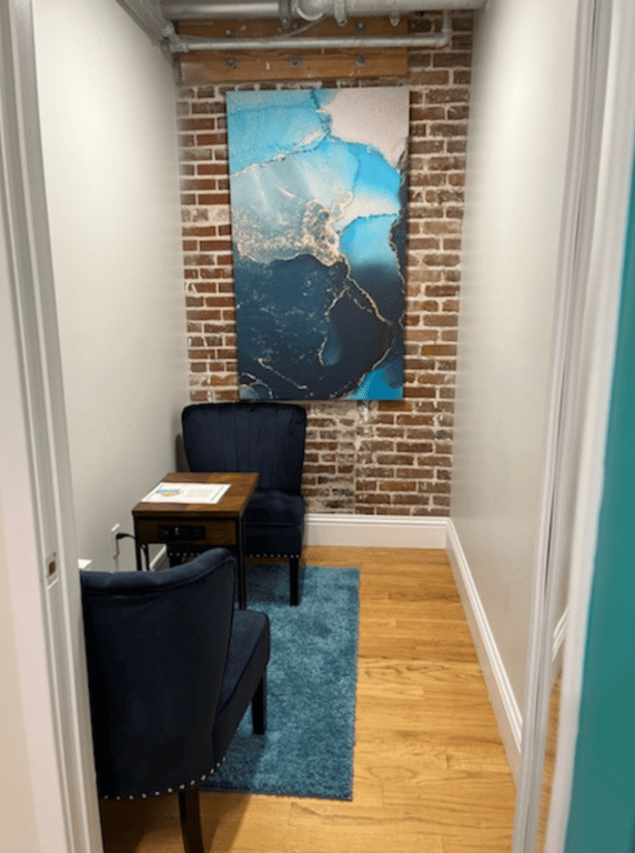 An interior shot of The Conversation Room