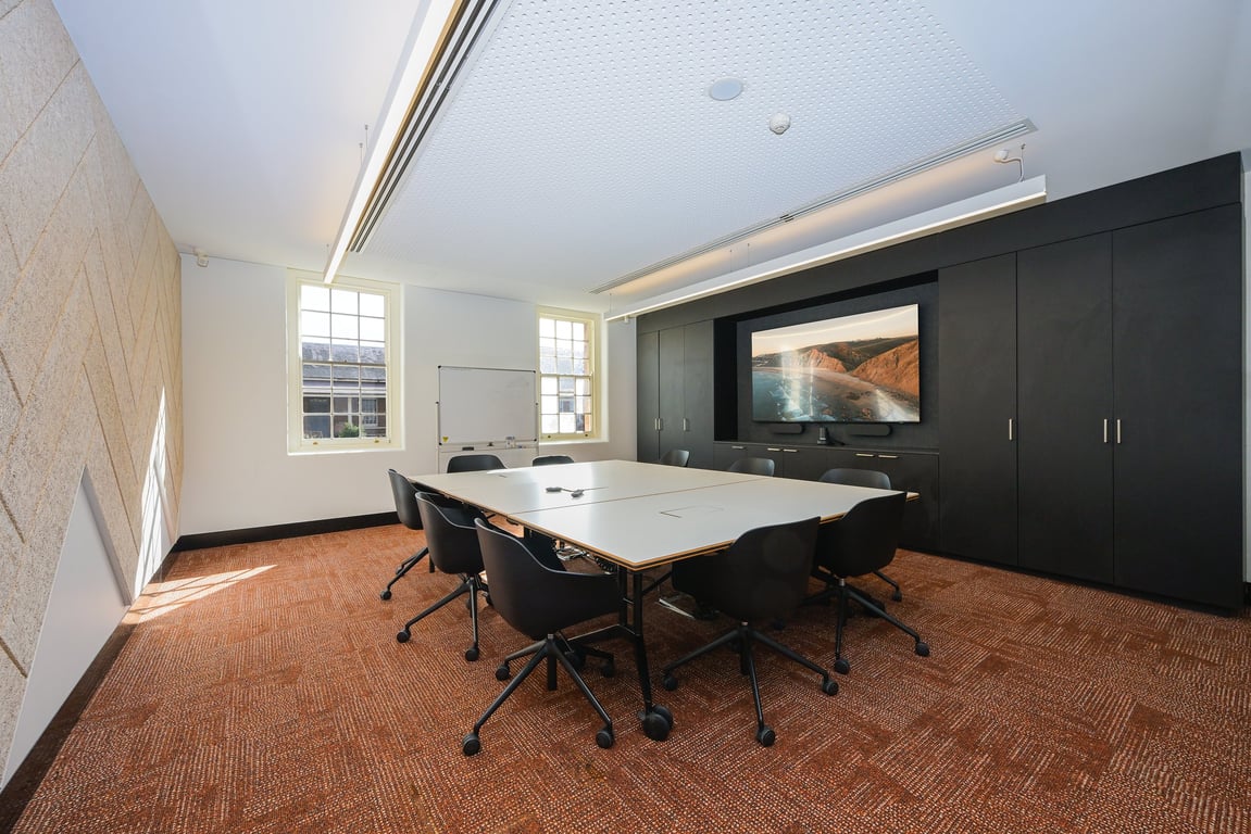 An interior shot of Boardroom