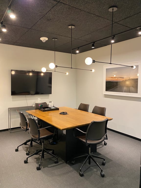 An interior shot of Conference F