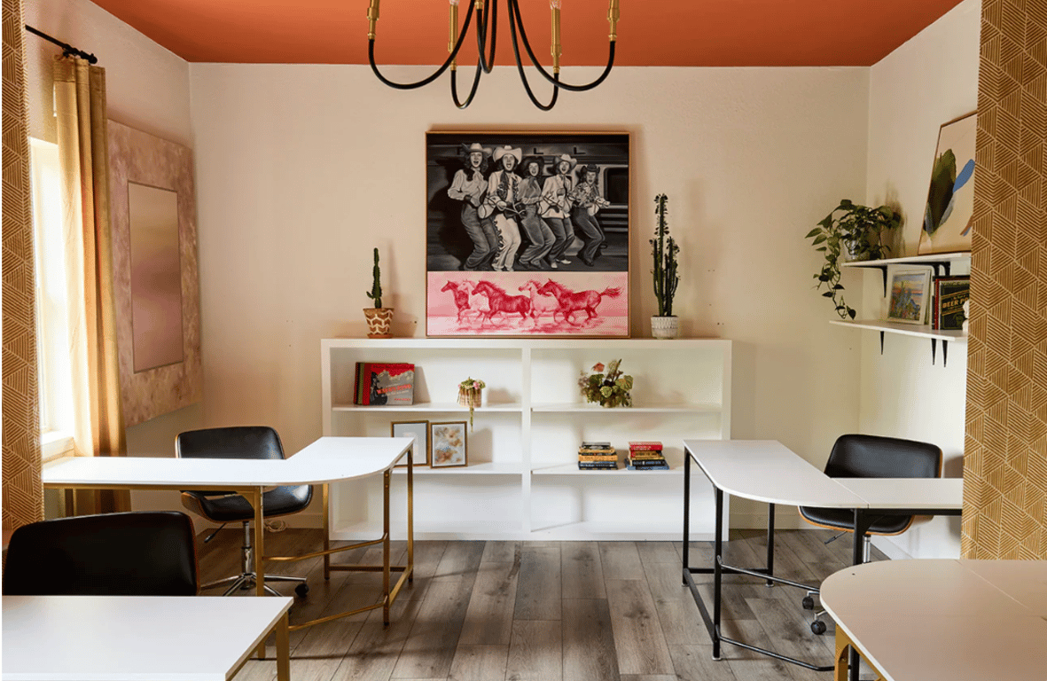 An interior shot of Private Office for 4