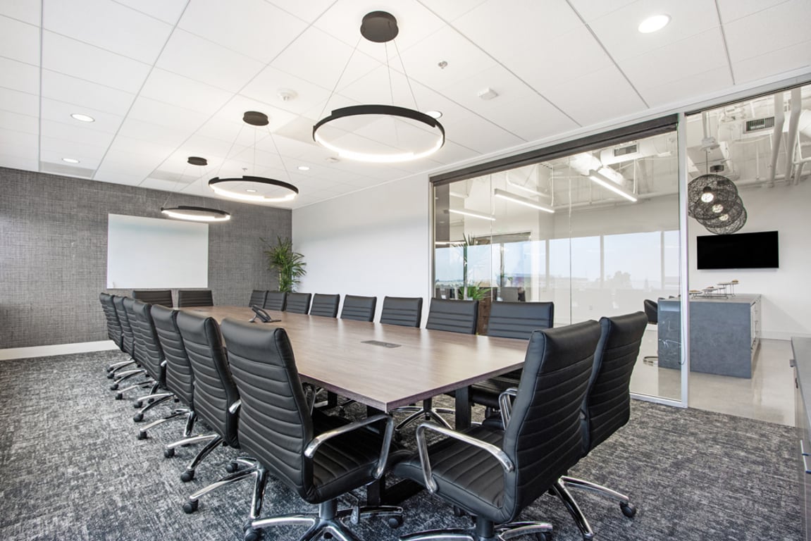 An interior shot of 20 Person Meeting Room - Large