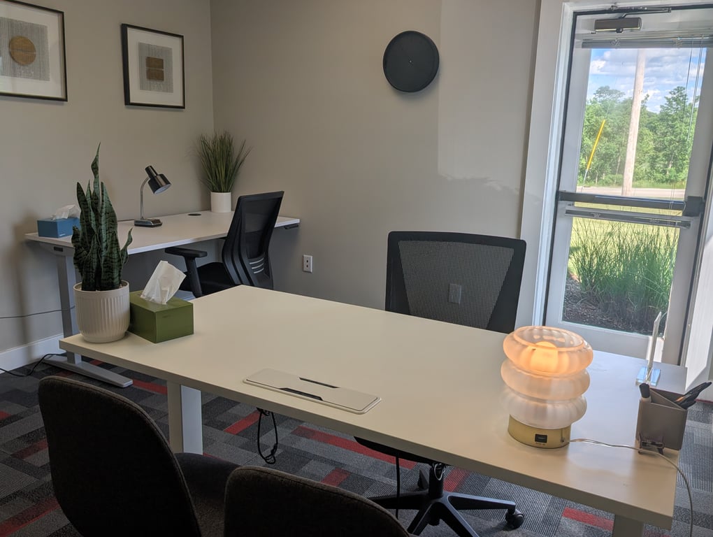 An interior shot of Day Pass Office