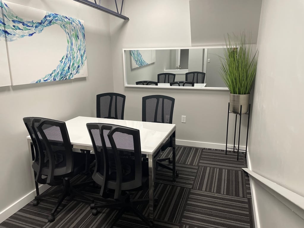 An interior shot of Meeting Room