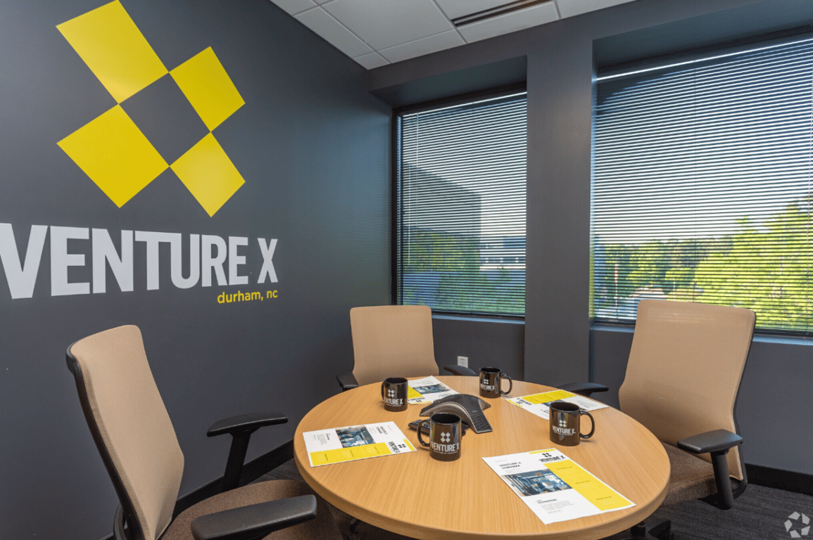 An interior shot of Duke Boardroom