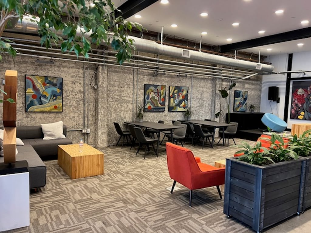 An interior shot of Monthly Coworking Membership