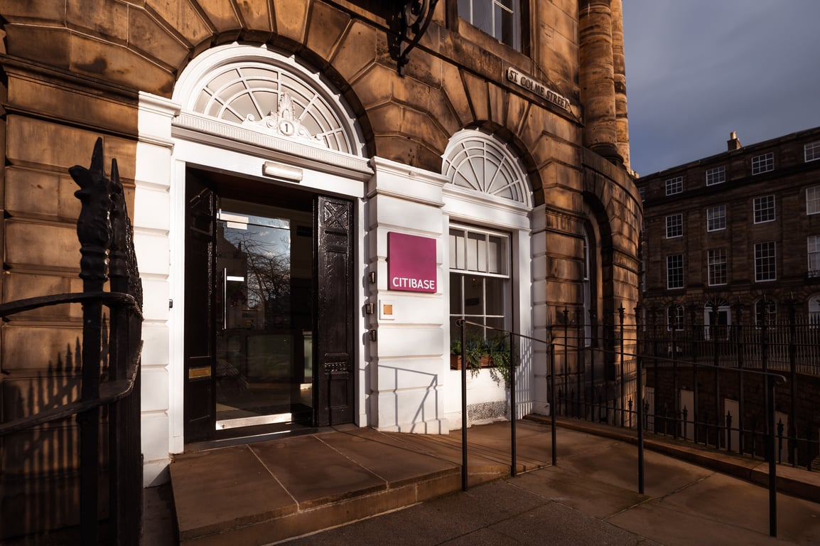 An interior shot of Citibase - Edinburgh St Colme Street