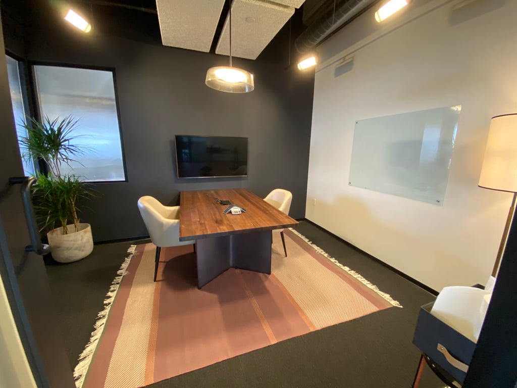 An interior shot of Conference F