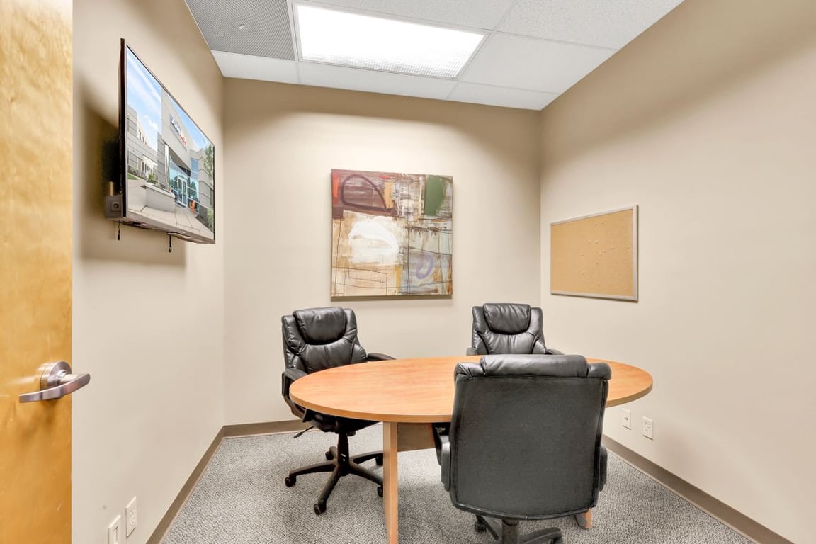 An interior shot of Annex Workspace Chesterfield Small Conference Room