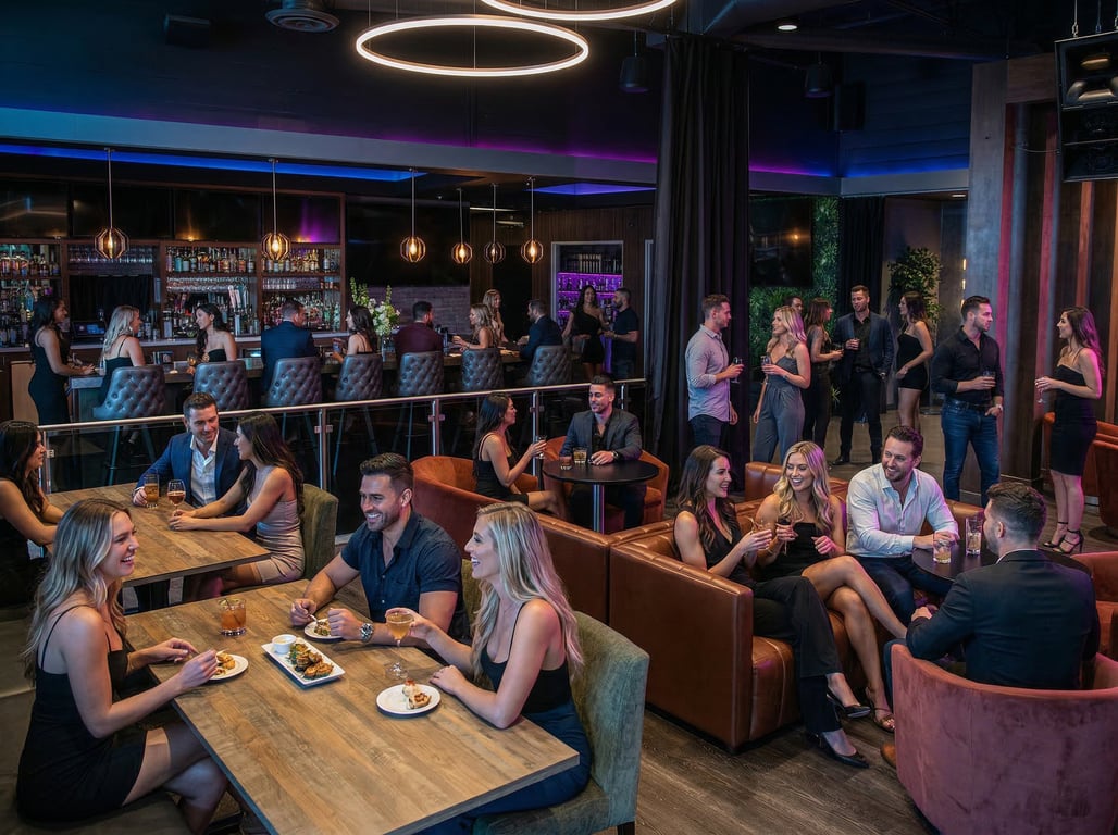 An interior shot of Lounge (Semi-Private)