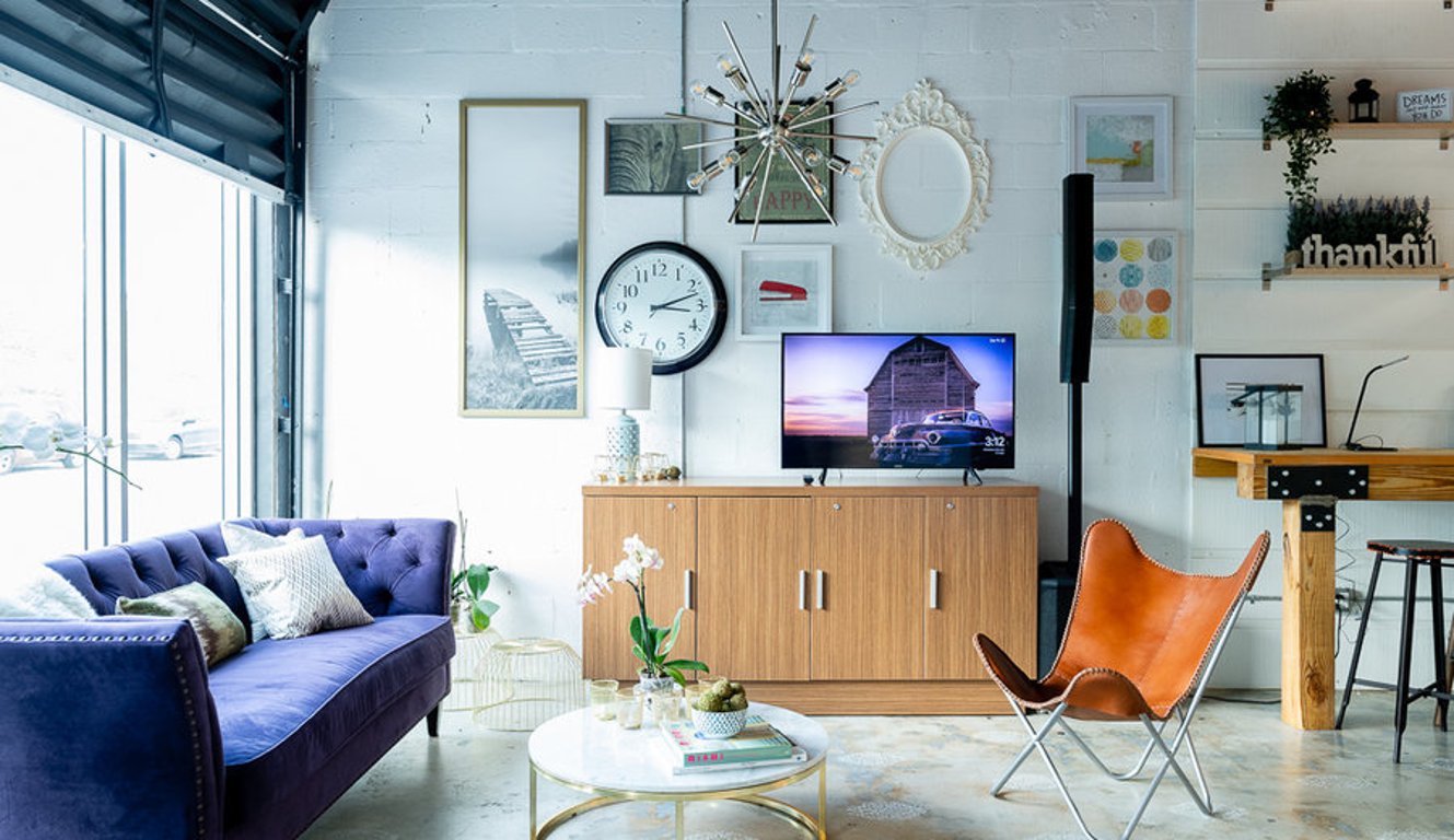 An interior shot of BrainBox Coworking