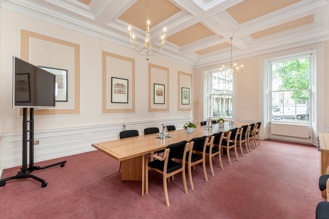 An interior shot of Board Room